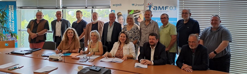11.6.2025 : L'AMF03 SIGNE UN PARTENARIAT AVEC L'URSSAF AUVERGNE ET LE CPSTI AUVERGNE-RHÔNE-ALPES