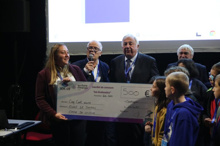 CONCOURS NATIONAL LES ECOLOUSTICS : DEUX ÉCOLES DE L’ALLIER RÉCOMPENSÉES