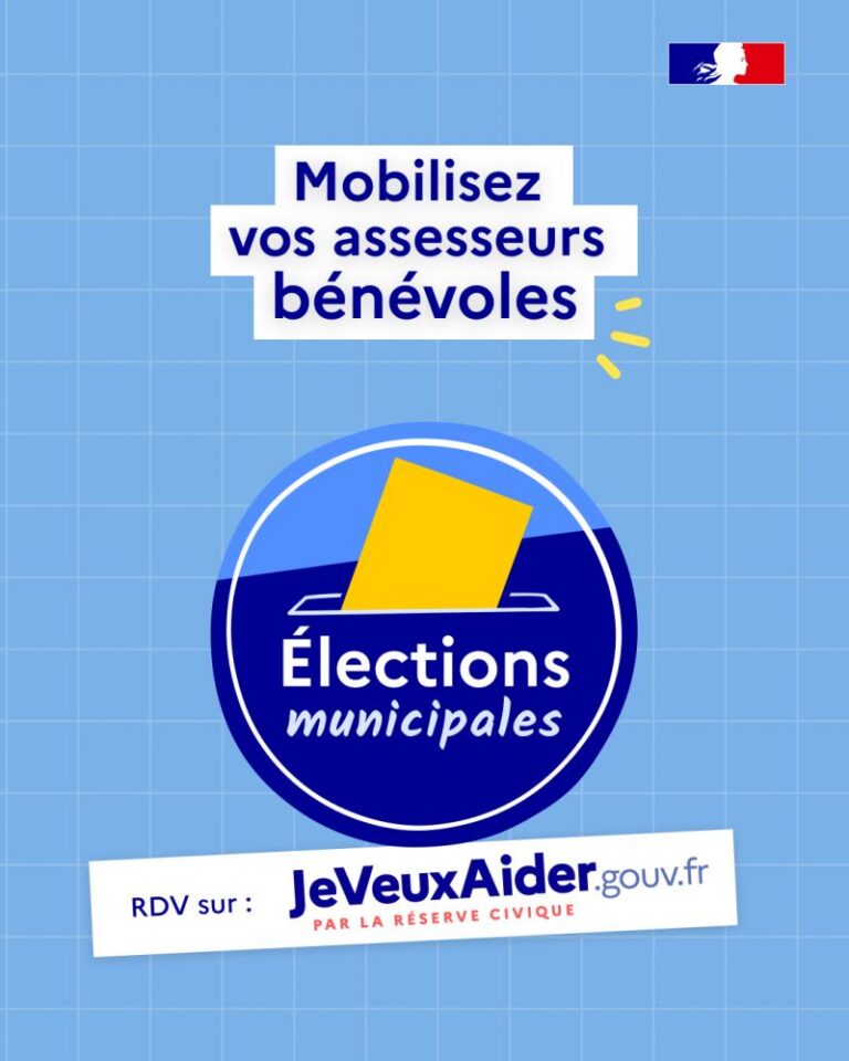 ÉLECTIONS MUNICIPALES 2026 : TROUVER DES ASSESSEURS AVEC JEVEUXAIDER.GOUV.FR